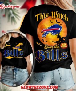 Buffalo Bills 2025 Nfl Halloween Witch Unisex 3d Shirt