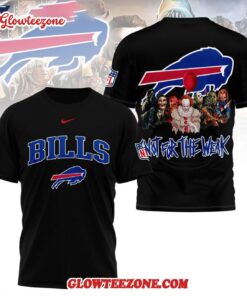 Buffalo Bills 2025 Nfl Not For The Weak Halloween All Over Print Shirt