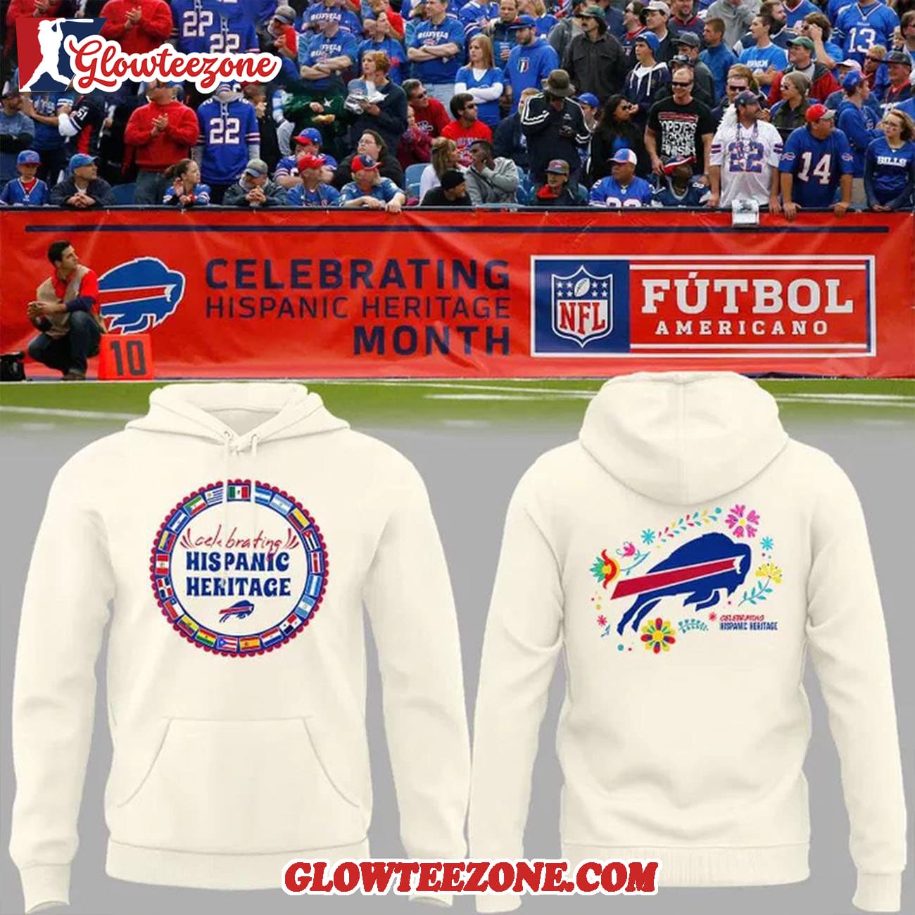 Buffalo Bills Hispanic Heritage Celebration 2025 Hoodie Shirt Buffalo Bills Hispanic Heritage Celebration 2025 Hoodie Shirt