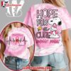 Cincinnati Bengals 2025 Nfl Breast Cancer Awareness Snoopy Hope For A Cure All Over Print Shirt