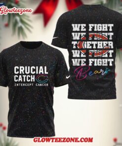 Cincinnati Bengals 2025 Nfl Crucial Catch Intercept Cancer We Fight Together 3d Shirt