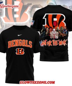 Cincinnati Bengals 2025 Nfl Not For The Weak Halloween All Over Print Shirt