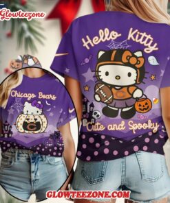 Cincinnati Bengals Nfl Hello Kitty Cute And Spooky Halloween 2025 Unisex 3d Shirt