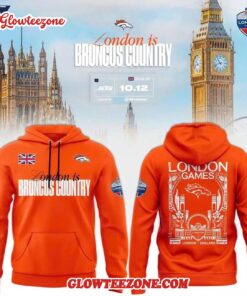 Denver Broncos Nfl London Game 2025 Limited Hoodie