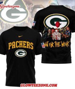 Green Bay Packers 2025 Nfl Not For The Weak Halloween All Over Print Shirt