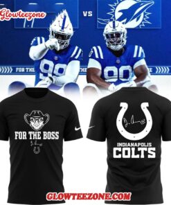 Indianapolis Colts 2025 Nfl For The Boss Black T Shirt