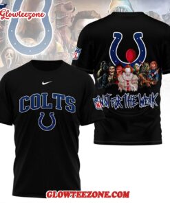 Indianapolis Colts 2025 Nfl Not For The Weak Halloween All Over Print Shirt
