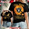 Las Vegas Raiders 2025 Nfl Halloween Witch Unisex 3d Shirt