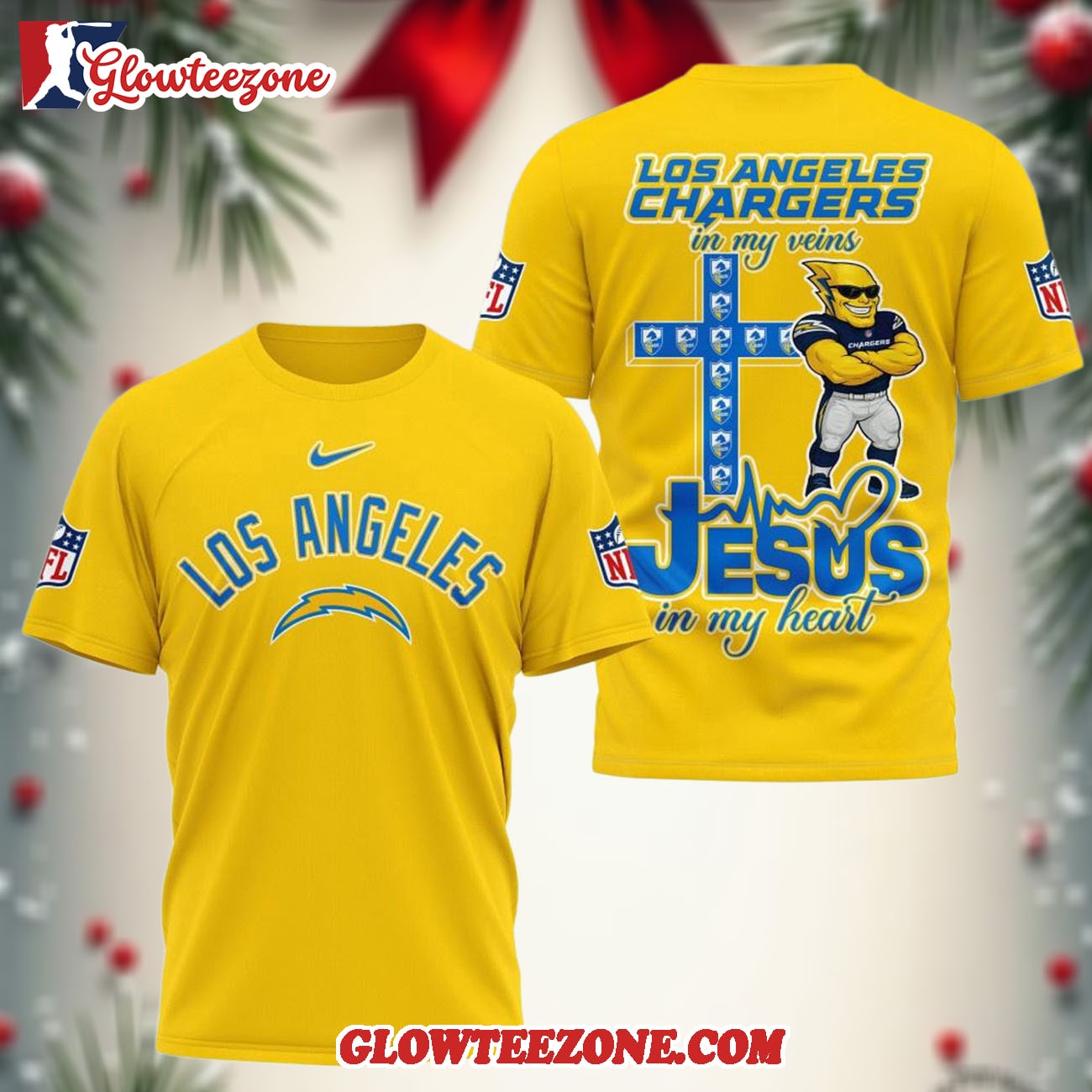 Los Angeles Chargers In My Veins In My Heart All Over Print Shirt Los Angeles Chargers In My Veins In My Heart All Over Print Shirt