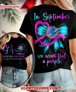 Miami Dolphins Nfl No Story Should End Too Soon Suicide Prevention Awareness Unisex 3d Shirt