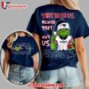 New England Patriots 2025 Nfl Christmas Grinch They Hate Us All Over Print Shirt