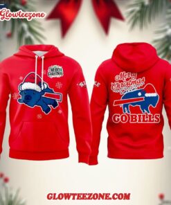 Buffalo Bills Merry Christmas 2025 Red Hoodie Shirt 2
