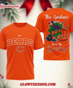 Chicago Bears Nfl This Gardener Loves The Football 3d Shirt 1