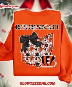 Cincinnati Bengals 2025 Nfl Cozy State Bow Sweatshirt 2