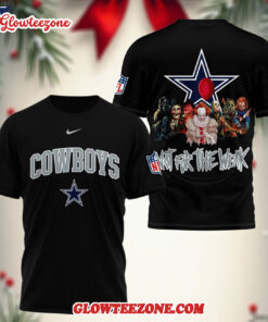 Dallas Cowboys 2025 Nfl Not For The Weak Halloween All Over Print Shirt 2