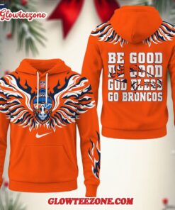 Denver Broncos 2025 Nfl Fire Wings All Over Print Hoodie Shirt 2