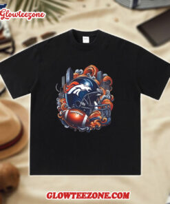 Denver Broncos City Helmet Smokeout Shirt