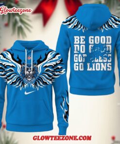 Detroit Lions 2025 Nfl Fire Wings All Over Print Hoodie Shirt 2