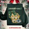 Green Bay Packers 2025 Nfl Cozy State Bow Sweatshirt 2