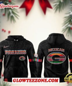 Green Bay Packers Nfl Mexican Heritage 2025 All Over Print Hoodie 1