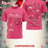 Indianapolis Colts Nfl Just A Girl Who Loves Flamingo 3d Shirt 2