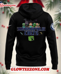 Indianapolis Colts Nfl Minecraft Game Special Limited Edition Unisex Hoodie 3