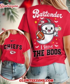 Kansas City Chiefs 2025 Nfl Bartender Halloween Fan All Over Print Shirt 2
