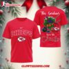 Kansas City Chiefs Nfl This Gardener Loves The Football 3d Shirt 1