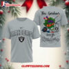 Las Vegas Raiders Nfl This Gardener Loves The Football 3d Shirt 1