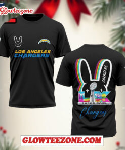 Los Angeles Chargers X Bad Bunny Super Bowl Lx 2026 All Over Print Shirt 1