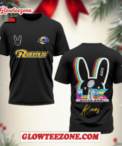 Los Angeles Rams X Bad Bunny Super Bowl Lx 2026 All Over Print Shirt 1