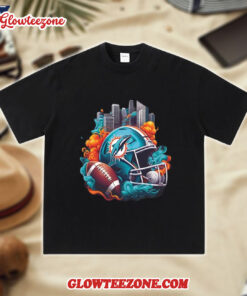 Miami Dolphins City Helmet Smokeout Shirt