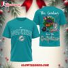 Miami Dolphins Nfl This Gardener Loves The Football 3d Shirt 1