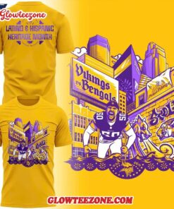 Minnesota Vikings 2025 Latino And Hispanic Heritage T Shirt 2