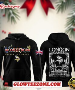 Minnesota Vikings Nfl 2025 London Game New Edition Unisex Hoodie Shirt