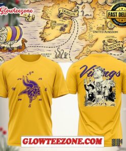 Minnesota Vikings Set Sall Special 3d Shirt