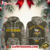 Minnesota Vikings Veteran Nfl Veteran Birthday 2025 Custom Name Unisex Hoodie