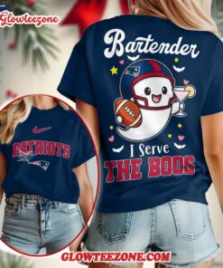 New England Patriots 2025 Nfl Bartender Halloween Fan All Over Print Shirt 2