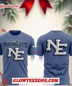 New England Patriots 2025 Nfl Nike Rivalries We Are All Patriots 3d Shirt 1