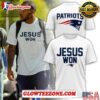 New England Patriots Jesus Won Limited Edition 3d Shirt 1