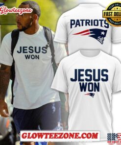 New England Patriots Jesus Won Limited Edition 3d Shirt 1