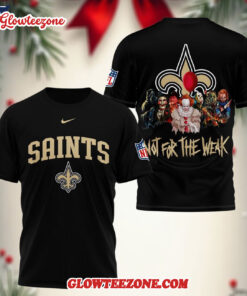 New Orleans Saints 2025 Nfl Not For The Weak Halloween All Over Print Shirt 4