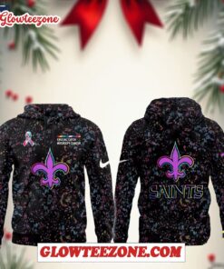 New Orleans Saints Crucial Catch Intercept Cancer 2025 Limited Edition Hoodie Shirt 1