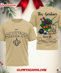 New Orleans Saints Nfl This Gardener Loves The Football 3d Shirt 1
