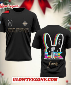 New Orleans Saints X Bad Bunny Super Bowl Lx 2026 All Over Print Shirt 1