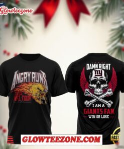 New York Giants Angry Runs 2025 Nfl Tour All Over Print Hoodie 2