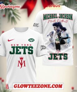 New York Jets Nfl Michael Jackson Fan 3d Shirt 1