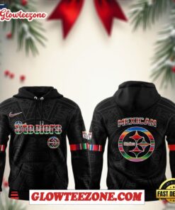 Nfl Pittsburgh Steelers Mexican Heritage 2025 All Over Print Hoodie 1