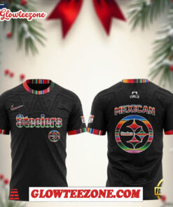 Nfl Pittsburgh Steelers Mexican Heritage 2025 Unisex 3d Shirt 1