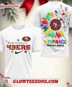 Nfl San Francisco 49ers Hispanic Heritage Month Unisex T shirt 1